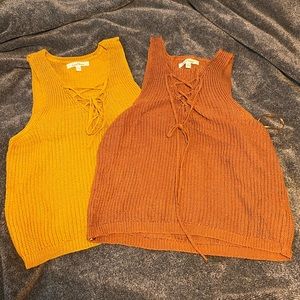 Cross cross detail tank set❣️